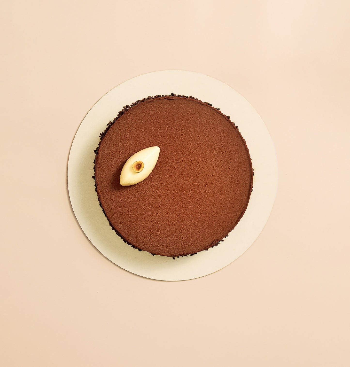 Hazelnut Praliné Crunch (Eggless)