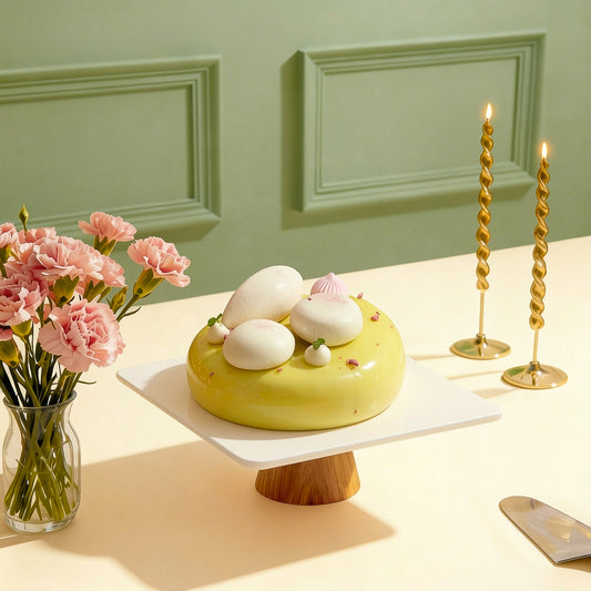 Pistachio & Raspberry Marmalade Entremet